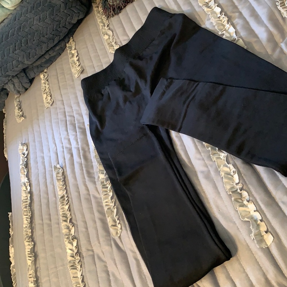 Time try black leggings